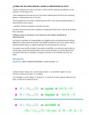 ¿Cuáles son los casos directos cuando un determinante es cero?