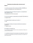 Fundamentos de las politas sociales intervención social