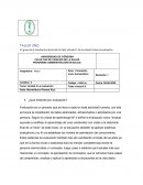 TALLER UNO. En grupo de 3 estudiantes desarrolle el taller virtual # 1 de la unidad I sobre la evaluación