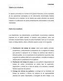 Clase 2 Objetivo de la Auditoria