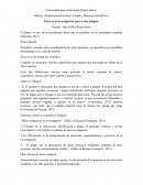 Ética en la investigación, para evitar plagios