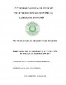 INFLUENCIA DEL E-COMMERCE Y SU EVOLUCIÓN EN PARAGUAY. PERIODO 2000-2019