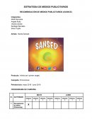 ESTRATEGIA DE MEDIOS PUBLICITARIOS