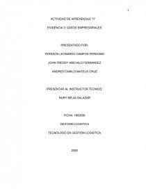 CASOS EMPRESARIALES. Página 1