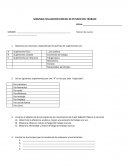 Segunda Evaluación de Estudio del Trabajo