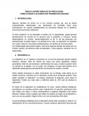 Señales de precaución, como ayudar a alguien con tendencias suicidas