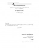 RESEÑA: LA FORMACION DE LOS EDUCADORES INVESTIGADORES ES UN PROCESO DE REFLEXION