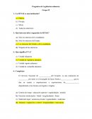 Preguntas de Legislacion aduanera