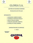 ANALISIS RECLUTAMIENTO GLORA S.A.C