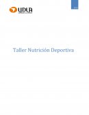 Taller Suplementos Nutri deportiva