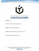 COMUNICACIÓN ORAL Y ESCRITA