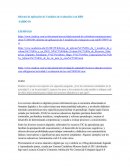 INFORME DE APLICACION DE EVALUACION DE A UN RED