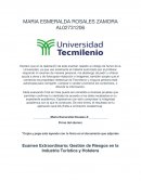 Gestión de Riesgos en la Industria Turística y Hotelera