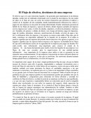 El Flujo de efectivo, decisiones de una empresa