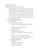 Definición de conceptos de Producción y Producto