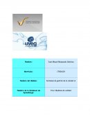 Sistemas de gestión de la calidad v1