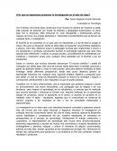 Por qué es importante promover la investigación en el aula de clase