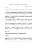 EL ARTE DE LA ARQUITECTURA MONOCROMATICA