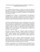 INFORME EJECUTIVO DE INVERSIONES NOSSA AGUIRRE LTDA FRENTE A LA COMPETENCIA ARTURO CALLE SAS