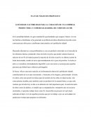 PLAN DE NEGOCIOS PROPUESTO ESTUDIO DE FACTIBILIDAD PARA LA CREACIÓN DE UNA EMPRESA PRODUCTORA Y COMERCIALIZADORA DE CUBOS DE LECHE