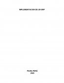 ENTERPRICE RESOURCE PLANNING