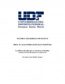 Desarrollo humano y la adolescencia
