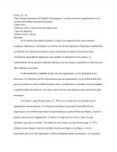 Los objetivos de las organizaciones en el contexto del análisis estructural-funcional