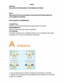 SOLUCION DE ECUACUACIONES PARA RESOLVER PROBLEMAS DE LOS NUMEROS ENTEROS