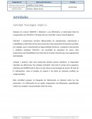 Actividad: Tecnologías «triple A»