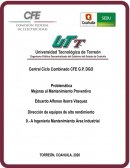 Mejoras al mantenimiento preventivo de centrales generadoras