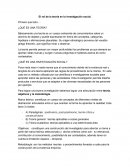 EL ROL DE LA TEORIA EN LA INVESTIGACION SOCIAL