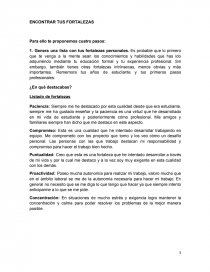 ENCONTRAR TUS FORTALEZAS. Página 3