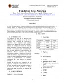 Fundición Yeso-Parafina