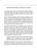 LA ESTRECHA RELACION ENTRE LA CONTABILIDAD Y EL DERECHO