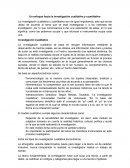 Un enfoque hacia la investigación cualitativa y cuantitativa