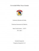 Laboratorio instrumentos de medicion