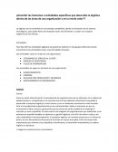 ¿Describir las funciones o actividades específicas que desarrolla la logística dentro de las áreas de una organización y en la red de valor?