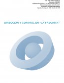 DIRECCIÓN Y CONTROL EN “LA FAVORITA”