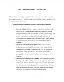SISTEMA FINANCIERO COLOMBIANO