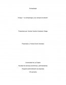 Ensayo: " La antropología y sus campos de estudio"