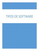 TIPOS DE SOFWARE