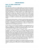 NARRACIÓN REFLEXIVA