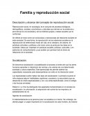 Familia y reproducción social