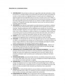 Principios de la seguridad social