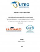 NEGOCIACIÓN CON EL MODELO HARVARD ENTRE LAS EMPRESAS RAZONARES Y FUTUROS NAVEGANTES POR EL RANKING DE COLEGIOS CON MEJORES PROMEDIOS EN EL EXAMEN SER BACHILLER