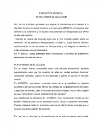 PRODUCTOS ATISBE Co. Página 1