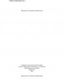 Planeación de la Auditoria Administrativa