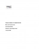 TRABAJO SEMANA N°5 ADMINISTRACIÓN