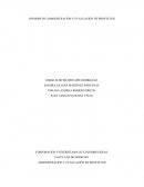 informe de administración y evaluación de proyectos