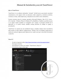 Manual de Instalación TeamViewer. Página 1